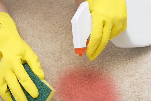 Curtain cleaning service for a TW1 home interior