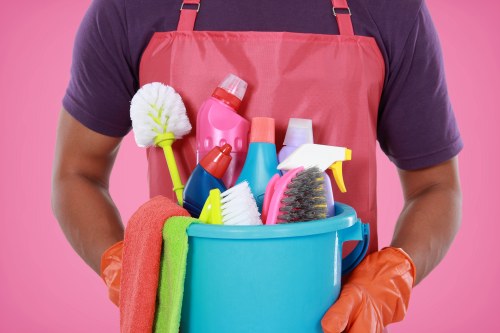 Cleaner maintaining shared corridor in a TW1 property