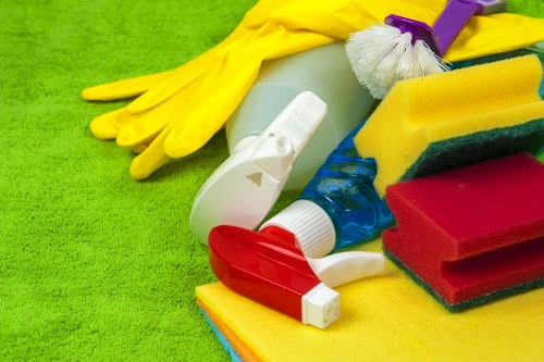 Professional office cleaning service overview for a TW1 workplace