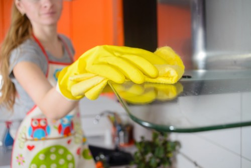 Commercial cleaning for a local TW1 office or shared space