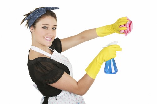 Reliable cleaners TW1 delivering a high standard of cleaning in a modern space