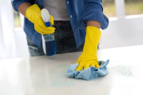 Commercial hard floor maintenance for TW1 premises